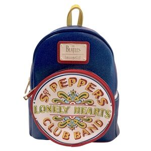 Loungefly‎ The Beatles Sgt. Peppers Lonely Hearts Club Band Backpack Bag